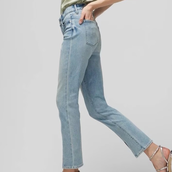 💎 WHBM High-Rise Sculpt Seamed Slim Crop Jeans – Yarkon Original 💎 - Picture 3 of 5